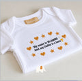 Baby bodysuit custom writing تبان بكتابة اختارية