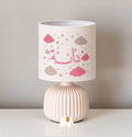 Bed side lamp pink clouds design إضاءة جانبية بتصميم الغيوم الوردية