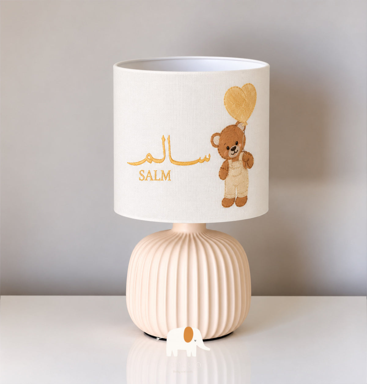 Bed Sidelamp teddy bear design إضاءة جانبية تصميم الدب