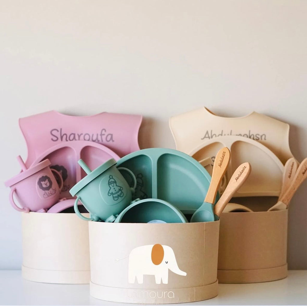 Baby tableware (Pre-order) طقم الأكل للاطفال (طلب مسبق)