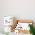 Gift set blue horse design طقم هدية بتصميم الحصان الأزرق