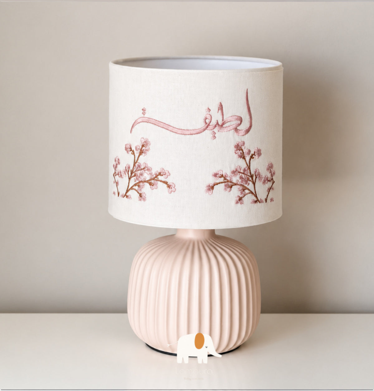Bed side lamp sakura design إضاءة جانبية بتصميم الساكورا
