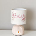 Bedside lamp floral frame إضاءة جانبية بتصميم إطار الورد
